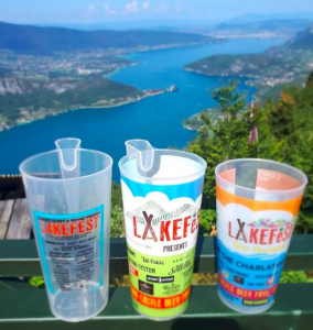Lakefest Festival Printed Cups