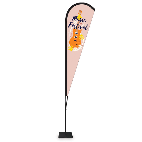 Branded Event Quill Flags